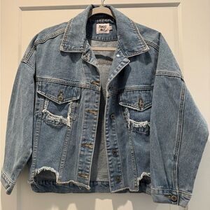 Princess Polly Distressed Denim Jacket